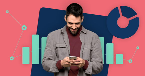 man smiling and learning new skills