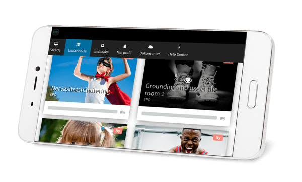 digital læring og træning med EPO