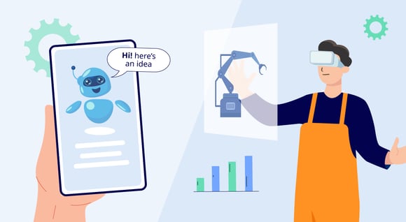 The role of AI in production training