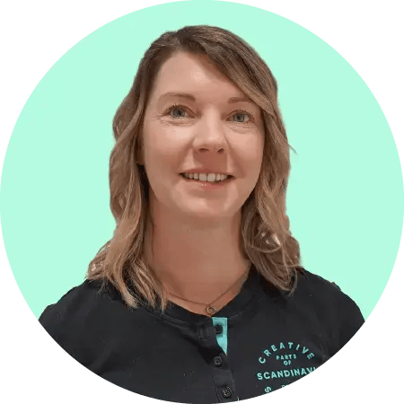 Rebecca Karlsson, area manager in Panduro