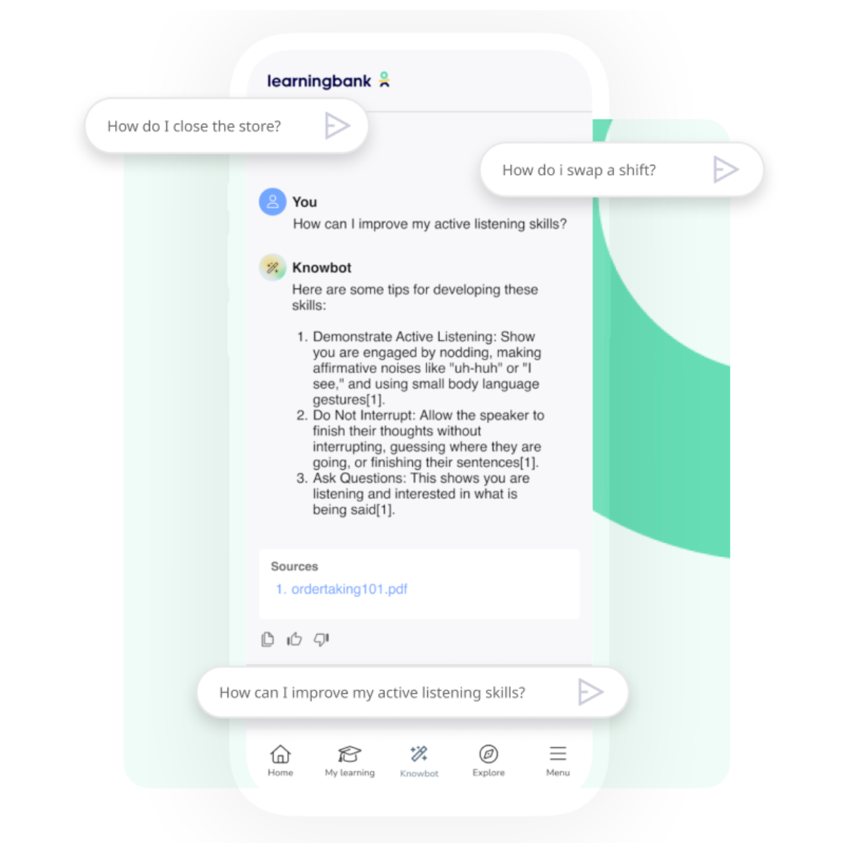 Knowbot Mock-up